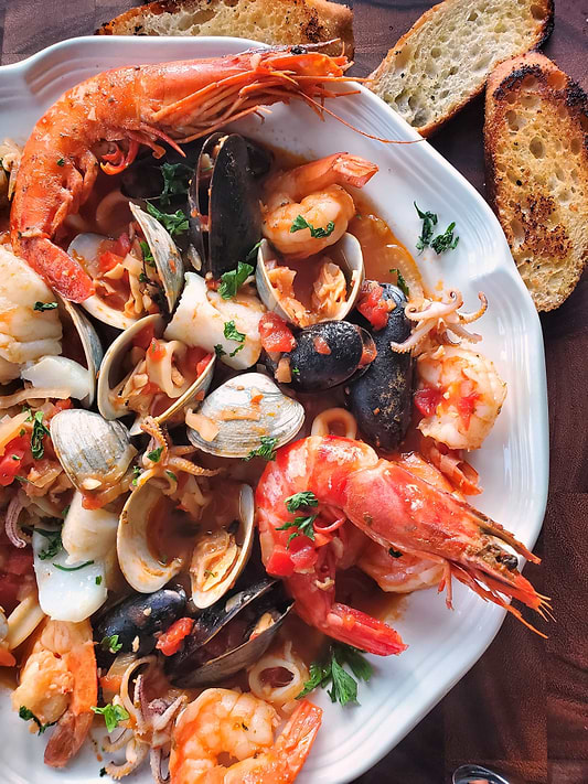 Cioppino (Fish Stew) New York Style Recipe