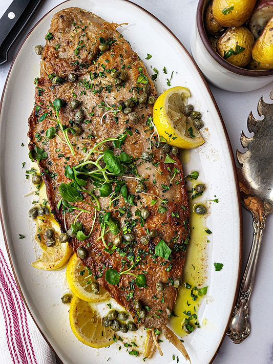 SOLE MEUNIÈRE By Jen Yuen of Sunday Dinner Diary