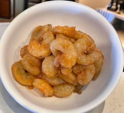 Korean BBQ Marinated Shrimp