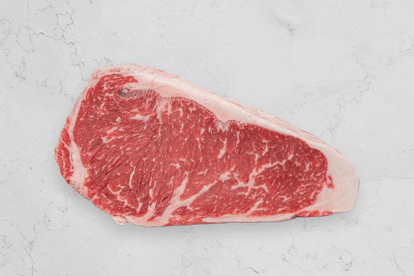 NY Strip Center Cut, 10 oz, Boneless, USDA, Black Angus