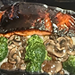 Salmon’s Teriyaki Tango with Broccoli & Mushrooms