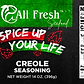 Creole Seasoning, AFS Spice Up Your Life