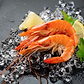 Large Prawns, Head On, U-15 Ct. Chem Free