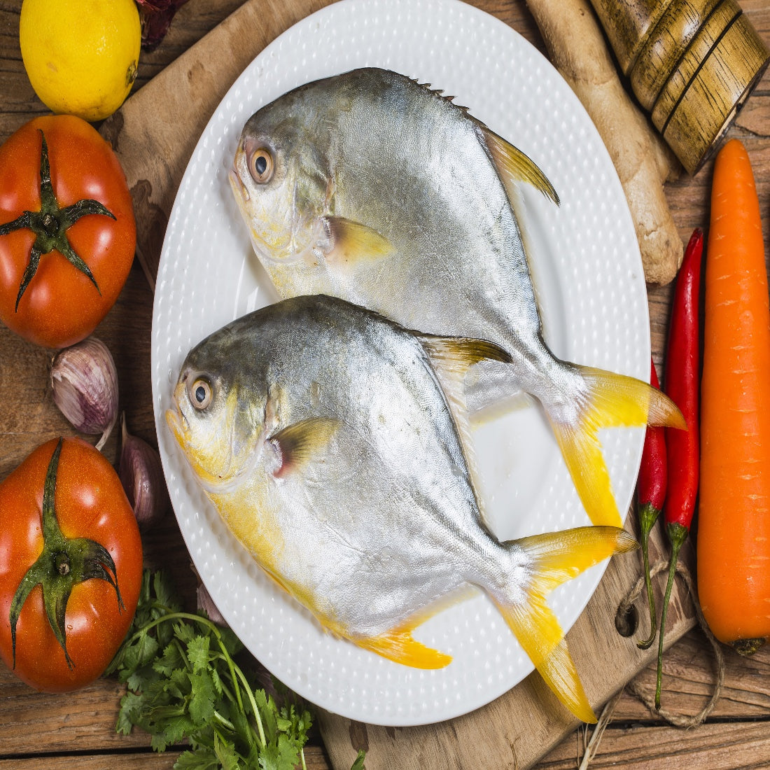 golden pompano fillet