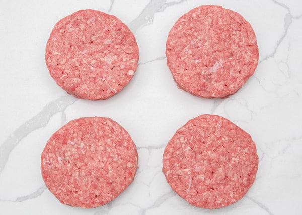 Burgers, Dry Aged, Prime, All Beef,  6 Oz, 1.5 LB Pack