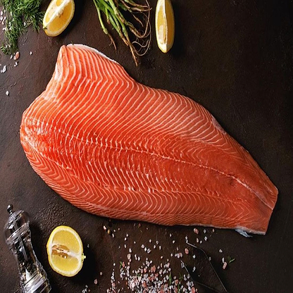 Faroe Island Salmon Fillet, 4/5 lbs ea.  - Skin On - 1 each