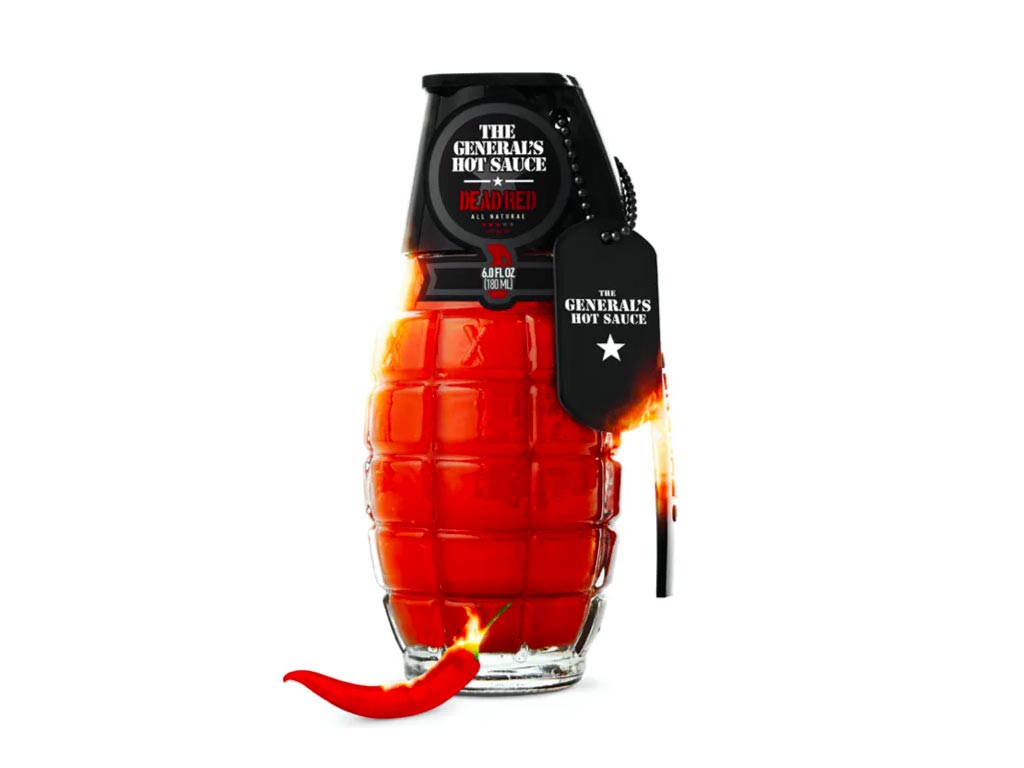 General Dead Red Hot Sauce, 6 oz