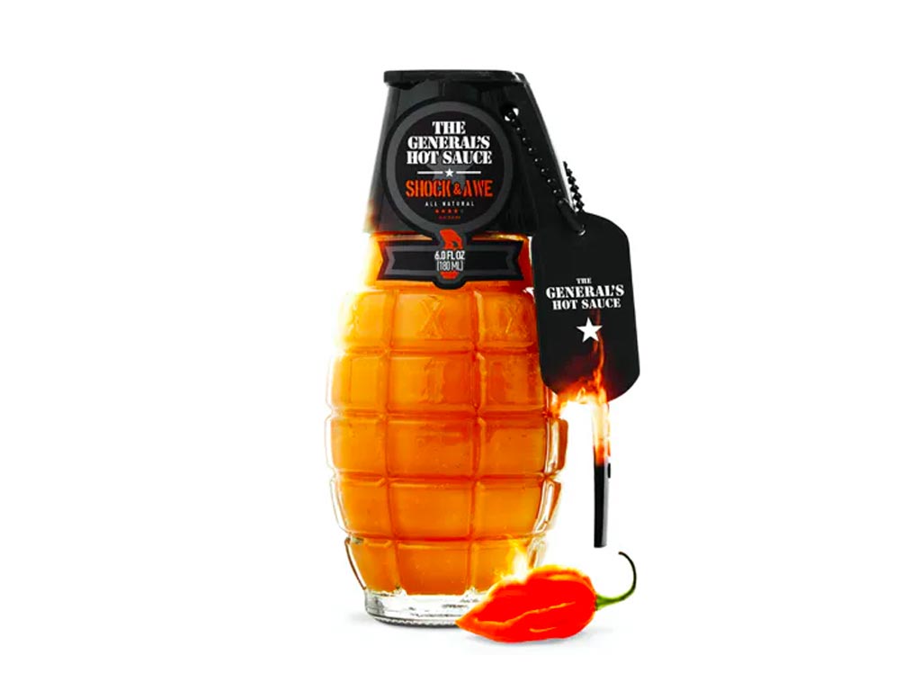 General Shock & Awe Hot Sauce , 6 oz