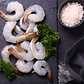 Cleaned Raw Tail on Shrimp, Chem Free, 16/20 Count - (2 lbs)