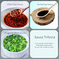 Sauce Trifecta (Scallion/Ginger, Chili Crisp & Dumpling sauce)